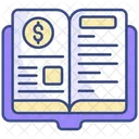 General Ledger Financial Books Book Icon