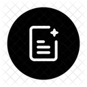 Generate Content Ai Content Creator Content Generation Icon