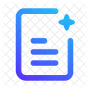 Generate Content Ai Content Creator Content Generation Icon