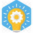 Generate Idea Bulb Energy Icon