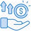 Generate Money Marketing Chain Money Icon