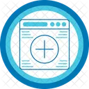 Constructeur De Sites Web Conception De Sites Web Creation De Sites Web Outil De Developpement Web Construire Un Logiciel De Conception Constructeur De Plate Forme Cms Icône