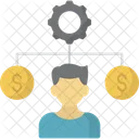 Generating Income Income Generation Passive Income Icon