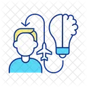 Generating new ideas in entrepreneurship  Icon