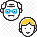 Generation Ancestor Lineage Icon