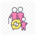 Grandparent Genealogy Inheritance Icon