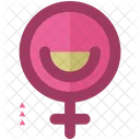 Femmina Simbolo Genere Icon