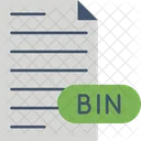 Generic Binary File File File Type Icon