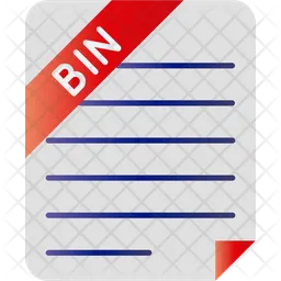 Generic Binary File  Icon