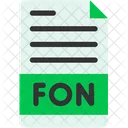 Generic Font File File Format File Type Icon