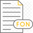 Generic Font File Icon