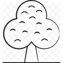 Shrub Tree Flower Tree Icon