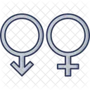 Genero Sexo Masculino Ícone