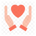 Generosity Hand Girl Icon