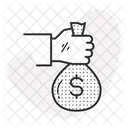 Generous Giving Financial Donations Fundraising Efforts Icon