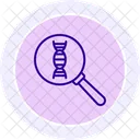 Genetic Analysis Color Circle Icon Icon