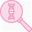 Genetic Analysis Duotone Line Icon Icon