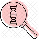 Genetic Analysis Color Shadow Thinline Icon Icon