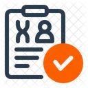 Genetic Diagnosis Icon Symbol Symbol
