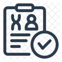 Genetic Diagnosis Icon Symbol Symbol