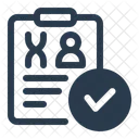 Genetic Diagnosis Icon Symbol Symbol