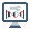 Dna Biotechnology Science Icon