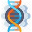 유전공학 유전자 DNA 아이콘