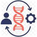 Genetic Engineering Medical System Icon