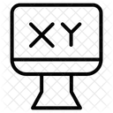 Genetic in monitor computer  Symbol