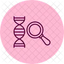 Genetics Research Dna Icon