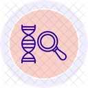 Genetics Research Dna Icon