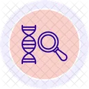 Genetics Research Dna Icon