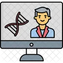 Geneticist Dna Gene Icon