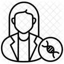 Geneticist Dna Genetic Search Symbol