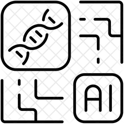 遺伝学 DNA  アイコン