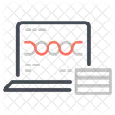 Genetique Structure Ordinateur Icône