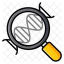 Genforschung DNA Analyse DNA Forschung Symbol