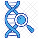 Gensequenzierung DNA Analyse Genetische Forschung Symbol