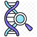 Genetische Sequenzierung DNA Analyse DNA Symbol