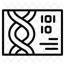 Genetischer Code DNA Genetisch Symbol