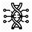 Genetischen Code DNA Wissenschaft Symbol