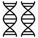 Genetischer Vergleich Forschung DNA Symbol