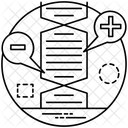 Genetique Ingenierie Modification Icône