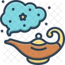 Genie Lamp Wish Lamp Miracle Symbol