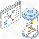 Lab Sequencing Chemistry Icon