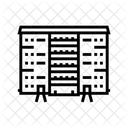 Genossenschaft Haus Konstruktionen Symbol