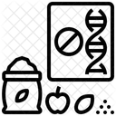 Nutzpflanze Genetische Gentechnisch Veranderte Nutzpflanze Symbol