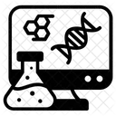 Genetische Tests Genetische Forschung Medizinische Tests Symbol