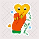 Dedicated Love Gentle Love Pure Love Icon