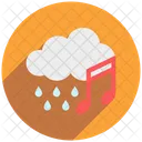 Gentle Rain Relaxation Weather Icon